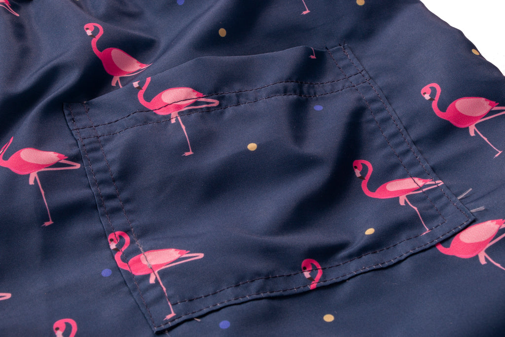 Flamingo Party Trunks